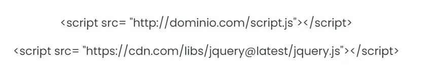 llamado de bibliotecas javascript